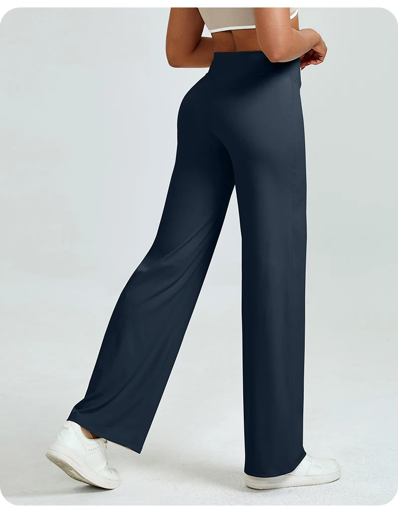 Straight-Leg Yoga Trousers