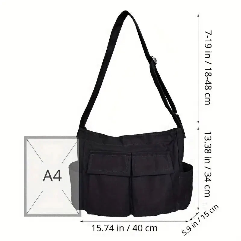 Canvas Shoulder Tote