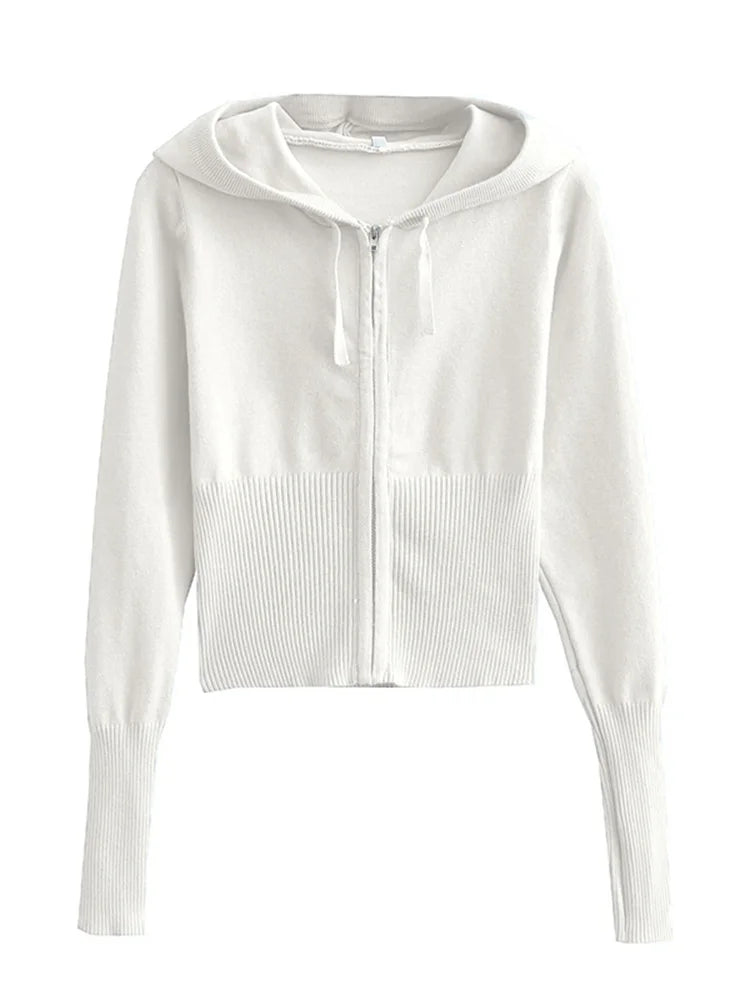 Knitted Hoodie And Trousers