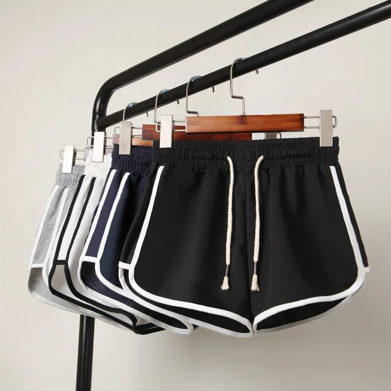 Wide-Leg Casual Shorts