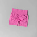 High-Waisted Workout Shorts