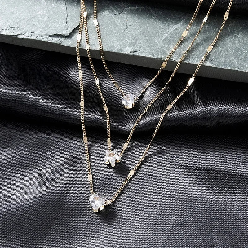 Layered Pendant Necklace