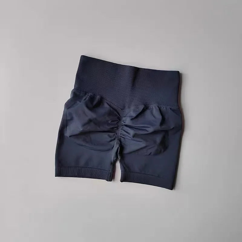 High-Waisted Workout Shorts