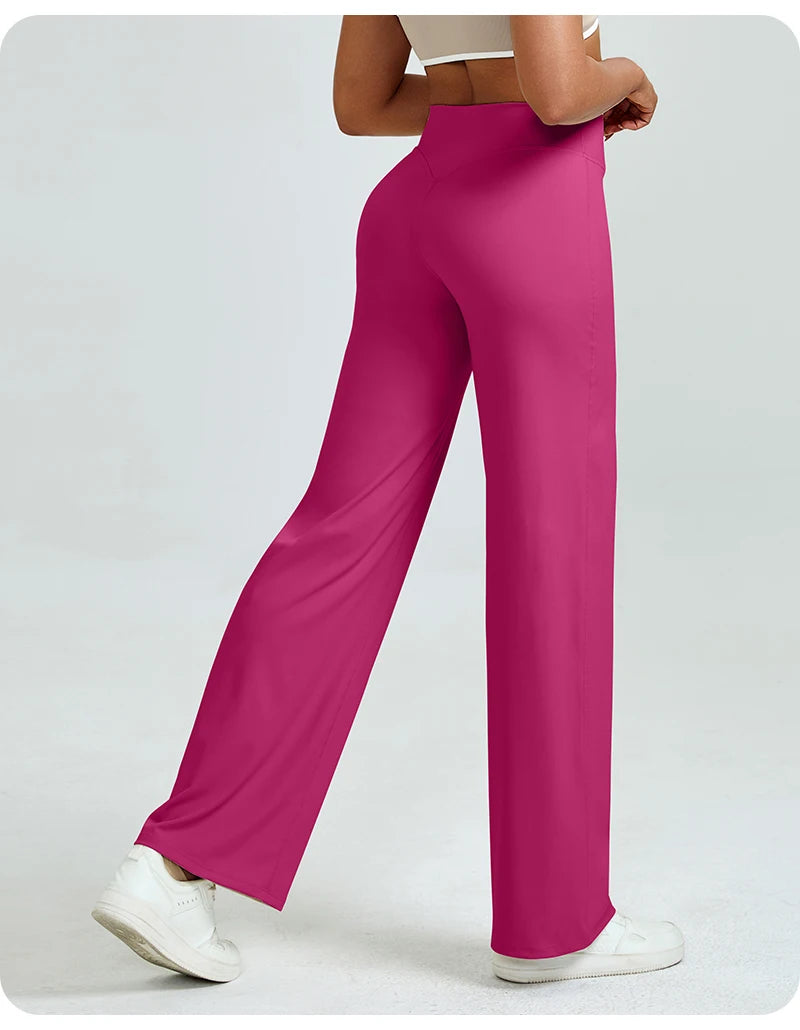Straight-Leg Yoga Trousers