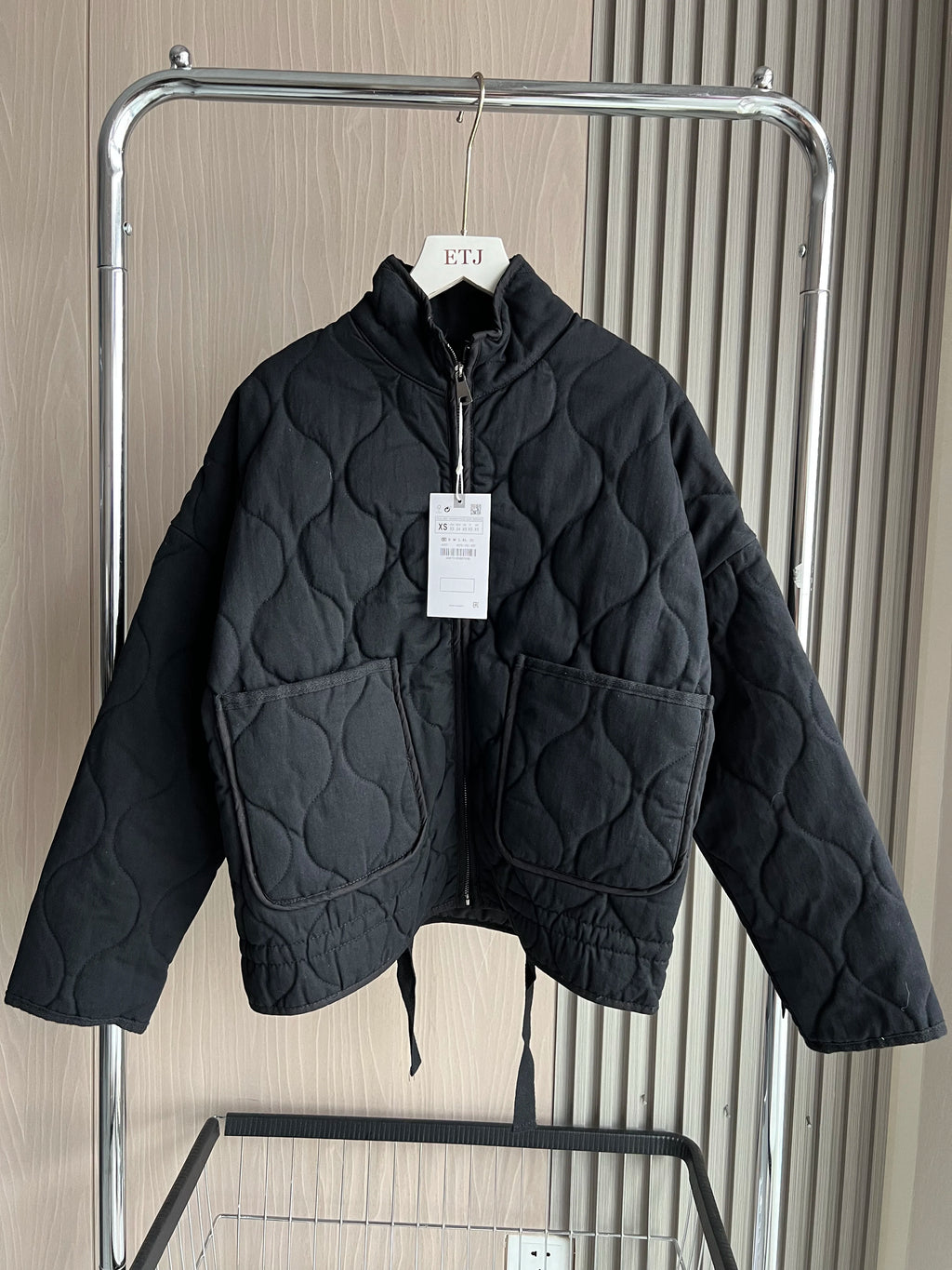 High-Collar Padded Jacket