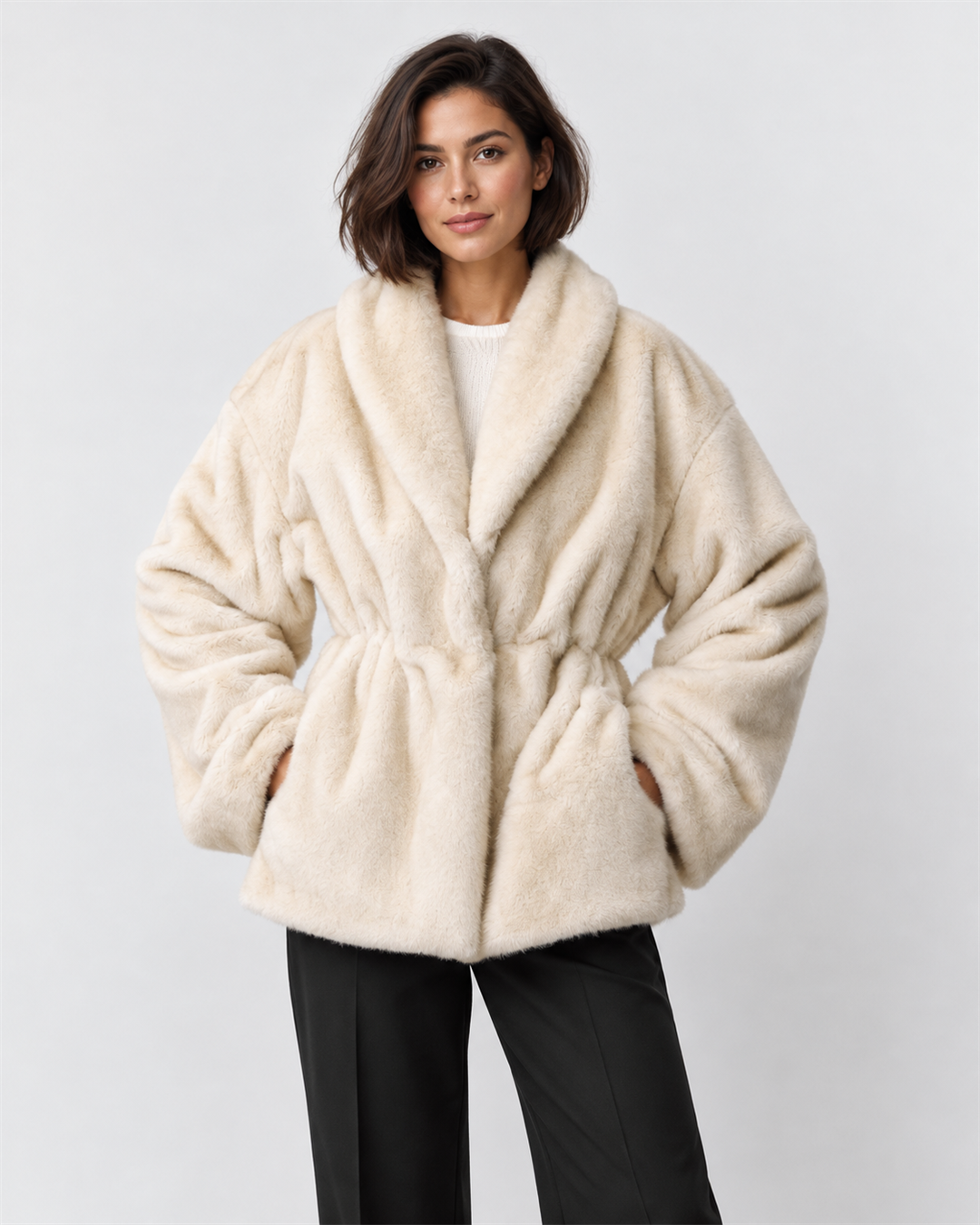 Animal Print Long Coat